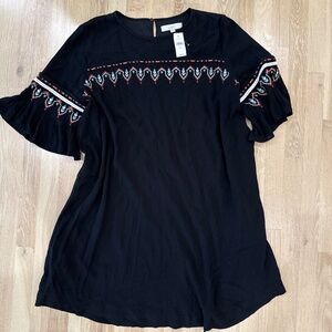 NWT Ann Taylor Loft Embroidery Dress